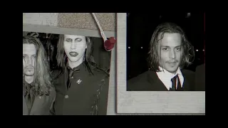 Johnny Depp y Marilyn Manson One way or another