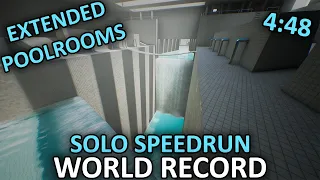 Dark Poolrooms Speedrun in 4:48 - Escape The Backrooms (World Record)