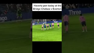 Havertz penalty goal vs Everton