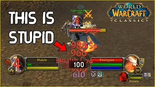 THIS is Just STUPID | Rogue PvP WoW Classic