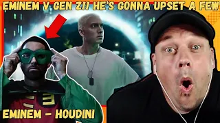 EMINEM VS SLIM SHADY? Houdini is full of NOSTALGIA! [ Reaction ]