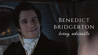 Benedict Bridgerton being adorable for 3 minutes