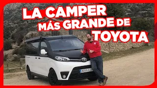 TOYOTA PROACE VERSO CAMPER by Tinkervan | PRUEBA | ¿MEJOR que una VW CALIFORNIA?