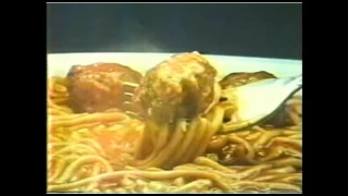 Chef Boyardee Spaghetti & Meatballs Commercial (1980)