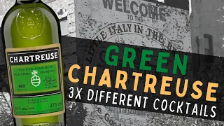 3x GREEN CHARTREUSE Cocktails || Feat @RobsHomeBar