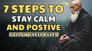 7 Steps to Stay Calm and Positive in Life | Buddhist Zen Story