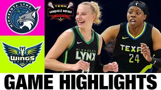 Minnesota Lynx vs Dallas Wings Highlights | Women's Basketball | 2024 WNBA