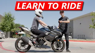 How to ride a motorcycle BY YOURSELF for the FIRST time!