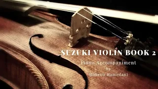 Suzuki violin book 2, piano accompaniment, Minuet in G