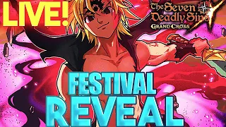 NEW FESTIVAL EXCLUSIVE LIVE REVEAL!!! | Seven Deadly Sins: Grand Cross