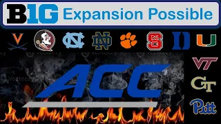 CFB Expansion News & Update - ACC Schools to the Big Ten - If FSU leaves the ACC, who could follow?