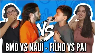 JOVENS REAGEM A BMO VS NAUI - FILHO VS PAI