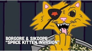 Borgore & Sikdope "Space Kitten Invasion" (Official Music Video)