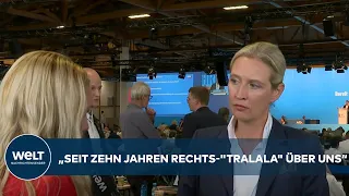 AFD-PARTEITAG IN MAGDEBURG: Wie Alice Weidel die Russland-Politik der Partei verteidigt | WELT