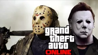 GTA V:How to look like Michael Myers and Jason Voorhees
