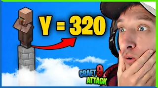 Auf Höhe 320 mit Villager handeln in CRAFT ATTACK 9