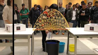 CONCURSO SPAGHETTI BRIDGE   2019 en UAH - Concurso Puente de Espaguetis [Real Poly Bridge 😀]