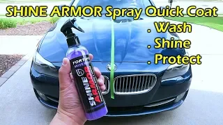 SHINE ARMOR Spray On Quick Ceramic Coat For Your Car