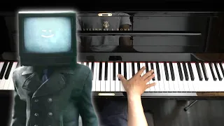 TV Man Theme - Skibidi Toilet - Piano Version