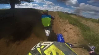 RAW AND WIDE OPEN YZ 125 BATTLE!!