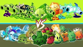 Random 30 PEA & PULT Plants Battlez - Which Plant Will Win? - PvZ 2 Plant vs Plant