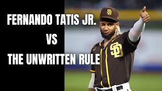 Fernando Tatis Jr. Versus the Unwritten rule