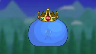 How To Summon KING SLIME In Terraria 1.4.4!