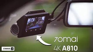 70mai 4K A810 Review I The Best Budget 4K Dual Dash Cam with GPS & ADAS I Night test I Parking Mode