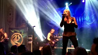 Ensiferum "Feast with Valkyries" (second part with Netta Skog on vocals) live at Luxor Arnhem