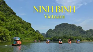 Vietnam 2023: Adventurous Boat Tour in Trang An, Ninh Binh a UNESCO World Heritage Site.