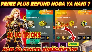 HOW TO CANCEL PRIME PLUS SUBSCRIPTION | HOW TO REFUND PRIME PLUS MONEY IN BGMI | HOW TO REFUND BGMI