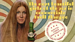 TV commercials P&G Prell Shampoo 1960s-1970s. Made a digital video restoration for you!