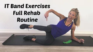 IT Band Exercises. Full Rehab Routine For IT Band Pain Relief.