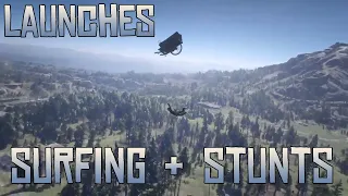 Red Dead Redemption 2 Wagon Surfing, Launches & Stunts, Rag Dolls & Fails