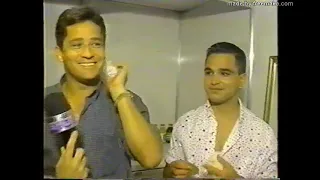 Vídeo Show | Bastidores do Show Amigos 1995 da Rede Globo - Exibido em  24/12/1995