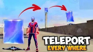 FREE FIRE🔥New Teleport Machine Was Insane Teleport Every Where | 19 Kills Solo Vs Squad Gameplay