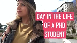 Day in the life of a PhD student