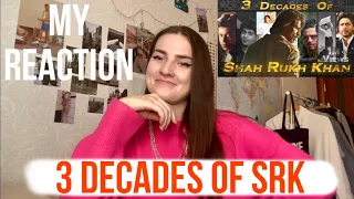 Russian Girl Reacts : 3 decades of SRK