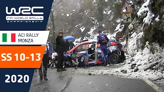 WRC - ACI Rally Monza 2020 : Highlights Stages 10-13. WRC Crashes in SNOW!