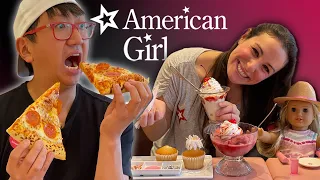 We Eat EVERYTHING at The American Girl Cafe