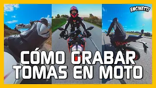 CÓMO GRABAR LAS TOMAS MÁS IMPRESIONANTES EN MOTO