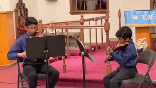 What Child Is This - Christmas Carol - Violin Duet