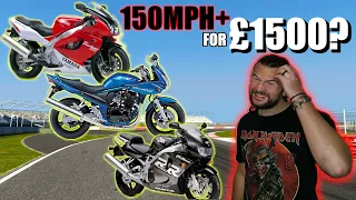 Can I Buy a 150mph+ Motorcycle For £1500? | Budget Superbike Challenge