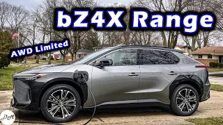 2023 Toyota bZ4X (AWD Limited) – Highway Range Test | Real-world MPG