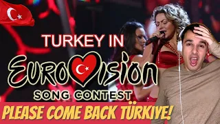 İtalyan Tepkisi 🇹🇷 Turkey in Eurovision (2010-2012) Song Contest  😲