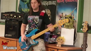 Iron Maiden - Alexander The Great Bass Cover