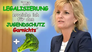 Legalisierung NEIN aber vielleicht zur Entkriminalisierng + Brokkoli Aussage Daniela Ludwig CDU