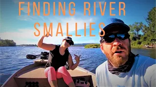 How to find late summer smallmouth bass on a river | Mississippi River Smallmouth Bass Fishing