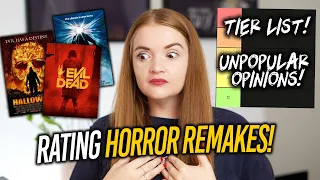 RATING HORROR MOVIE REMAKES TIER LIST | Spookyastronauts