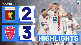 GENOA-MONZA 2-3 | HIGHLIGHTS | Mota scores banger in goal fest | Serie A 2023/24